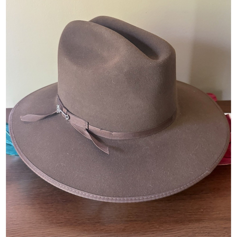 STETSON ROYAL DELUXE OPEN ROAD CLASSIC RANCHER STYLE WESTERN HAT 6 3/4 NWT